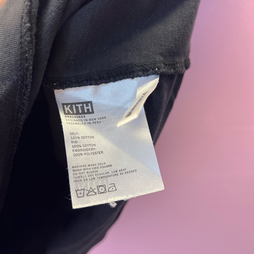 Kith Charcoal Crewneck Tee dinosaur - Picture 4 of 5